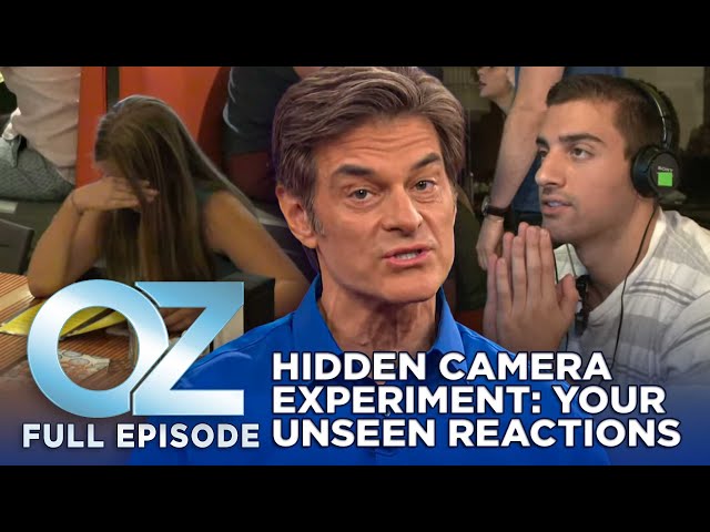 Dr. Oz | S7 | Ep 24 | Hidden Camera Experiment: How Would You React? | Full Episode