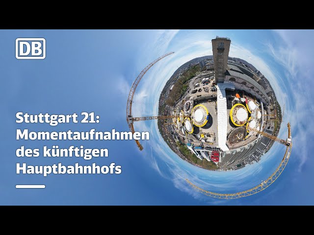 Stuttgart 21: Momentaufnahmen vom künftigen Hauptbahnhof