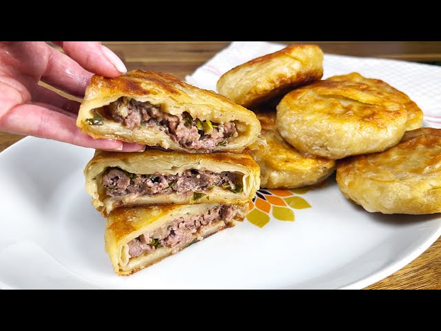 If you have flour, water and some ground beef, make these delicious meat pies!