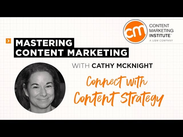 Mastering Content Marketing - Content Strategy