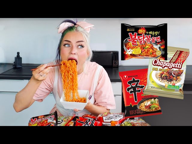 German girl tries and rates Instant Ramen