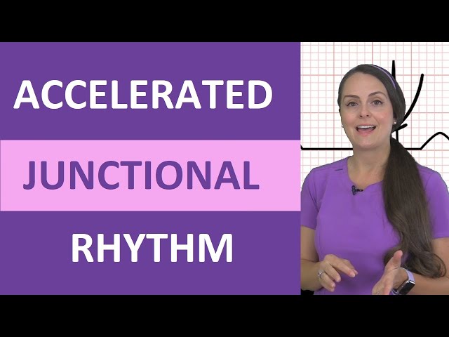 Accelerated Junctional Rhythm ECG Nursing EKG NCLEX Review Made Easy