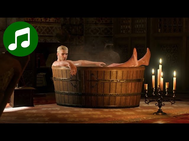 Bathing With Geralt 🎵 Relaxing WITCHER Music (SLEEP | STUDY | FOCUS)