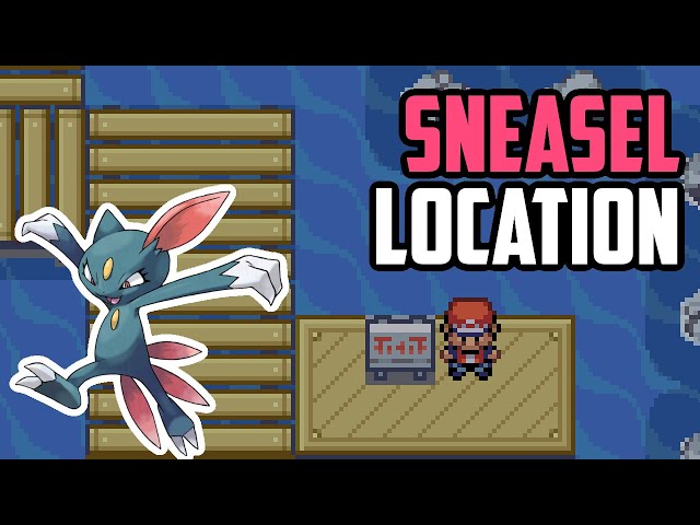 How to Catch Sneasel - Pokémon FireRed & LeafGreen