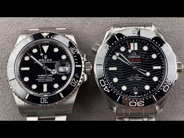 Rolex Submariner vs Omega Seamaster Diver 300M: Luxury Dive Watch Comparison and Contrast