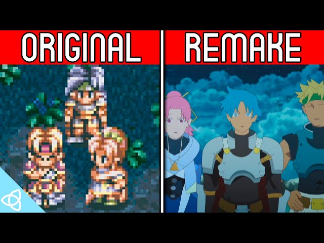 Star Ocean - SNES Original vs. Remake (First Departure R) | Side by Side