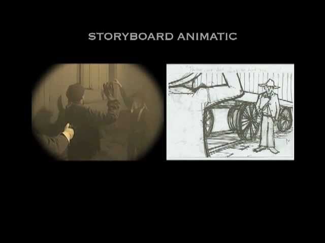 Storyboard Animatic - Sam Bass Gunfight & Robbery