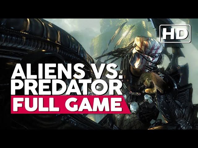Aliens Vs. Predator | Full Gameplay Walkthrough (PC HD60FPS) No Commentary