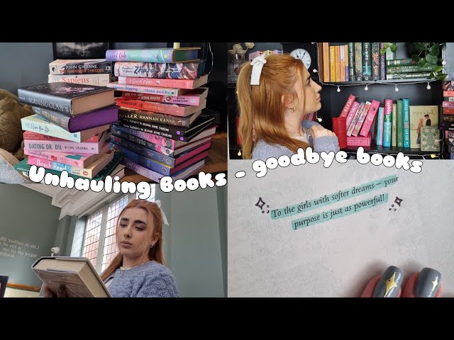 BOOK UNHAUL - Let's get rid of some books that I didn't enjoy 📚 ✨️