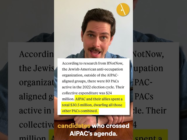 How AIPAC CRUSHES Israel Criticism In Congress | The Lever #Shorts