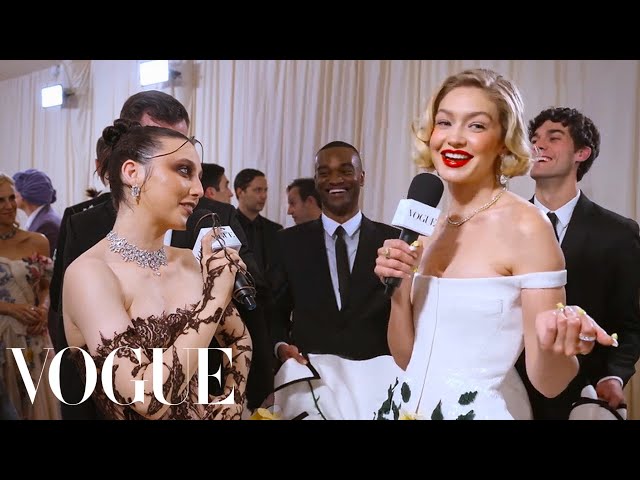 Gigi Hadid’s Dress Took 5,000 Hours to Make | Met Gala 2024 With Emma Chamberlain