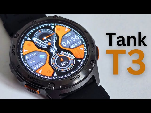 Kospet Tank T3 rugged smartwatch: A worthy smartwatch competitor!