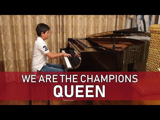 We Are The Champions Piano Cover Cole Lam 12 Years Old