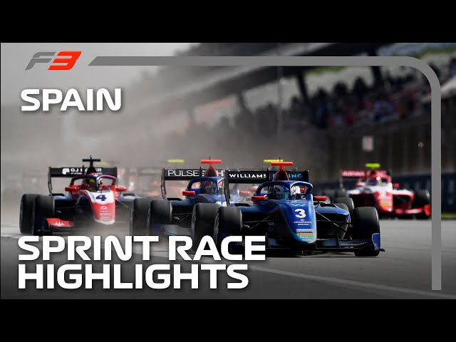 F3 Sprint Race Highlights | 2023 Spanish Grand Prix