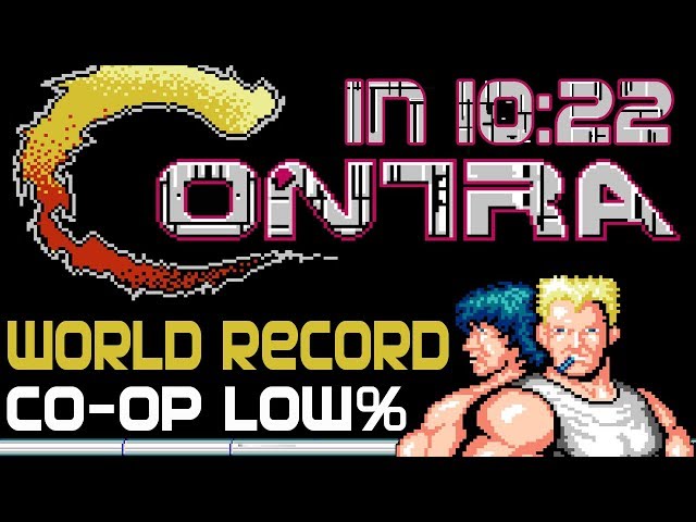 [World Record] Contra Low% in 10:22 (Co-op) - Best speedruns of all time