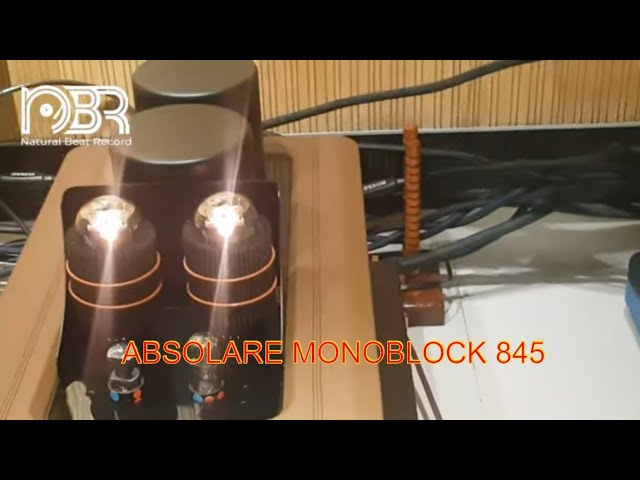 80.000 USD with HIgh End Absolare Power TUBE 845 MONO BLOCK - NbR Audio