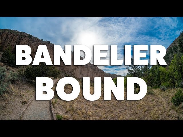 Exploring Bandelier National Monument: Cave Climbing!