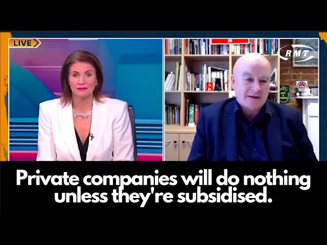 Private companies will do nothing unless they're subsidised.