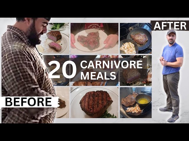 I Ate THESE 20 Carnivore Meals! And THIS Happened! (MEAT!)