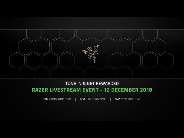 Razer Live Event | December 12, 2018