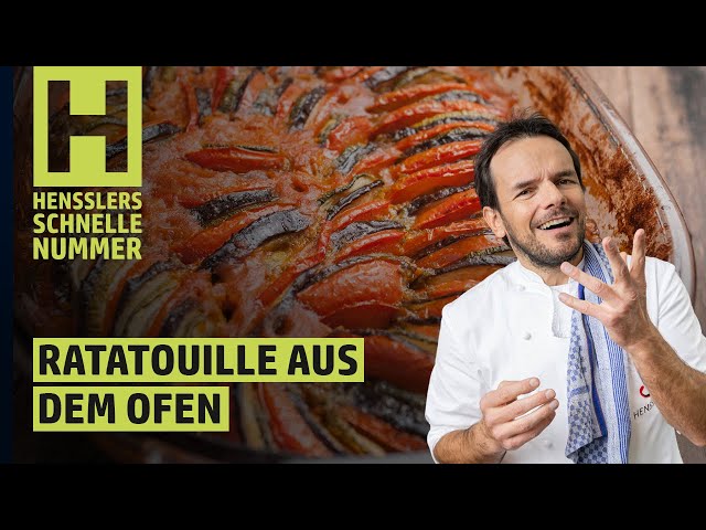 Schnelles Ratatouille aus dem Ofen Rezept von Steffen Henssler | Günstige Rezepte