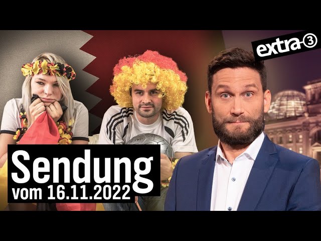 Extra 3 vom 16.11.2022 im NDR | extra 3 | NDR