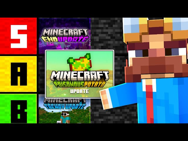 I Ranked Every April Fools Update Minecraft Ever Made