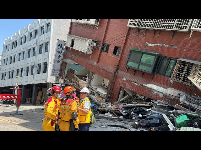 Vídeo. Sismo de magnitude 7,5 faz várias mortes e destrói edifícios em Taiwan