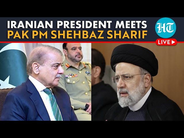 LIVE | Iranian President Raisi Meets Pakistan PM Shehbaz Sharif Amid Tensions With Israel