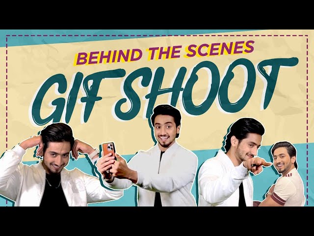 My First GIF Shoot | Behind The Scenes | Mr. Faisu