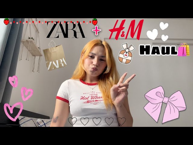 Zara and Hm haul🛍️|| Dresses , skorts and more …🛍️🛒|| Summer Haul ⛱️🍉||