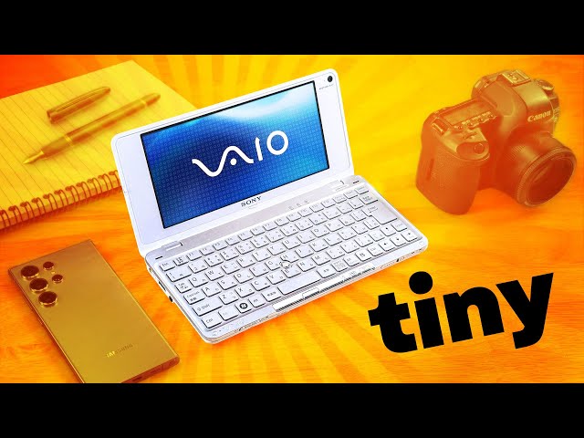 Trying Sony's SMALLEST Laptop