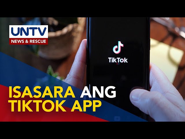 Chinese owner ng Tiktok, mas pipiliing isara ang app kaysa ibenta sa US