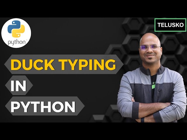 #58 Python Tutorial for Beginners | Duck Typing