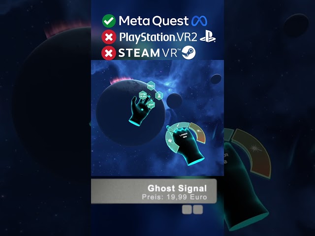 Meta Quest 2 Games: Ghost Signal - Stellaris VR #shorts #metaquest2 #quest2 #vr #virtualreality
