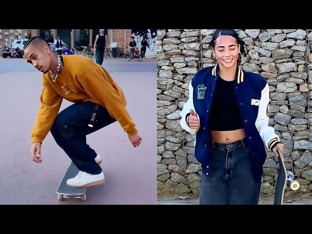 Skateboard is Very Satisfying to Watch! (Beautiful Tricks)