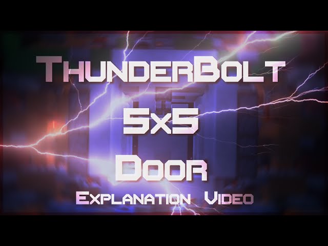 Ultra Fast 5x5 Piston Door – Opens in 0.75s! [Commentary/Explanation Video] [1.8.9]