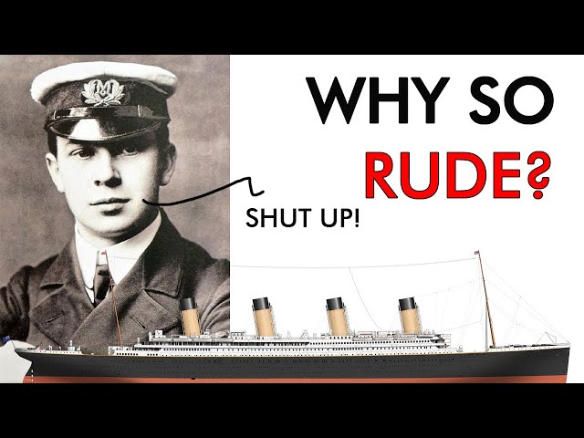 Why was Titanic's wireless operator so rude to the Californian?