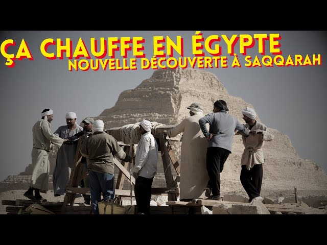 Ça Chauffe en Égypte ! Les Découvertes 2024 Continuent à Saqqarah