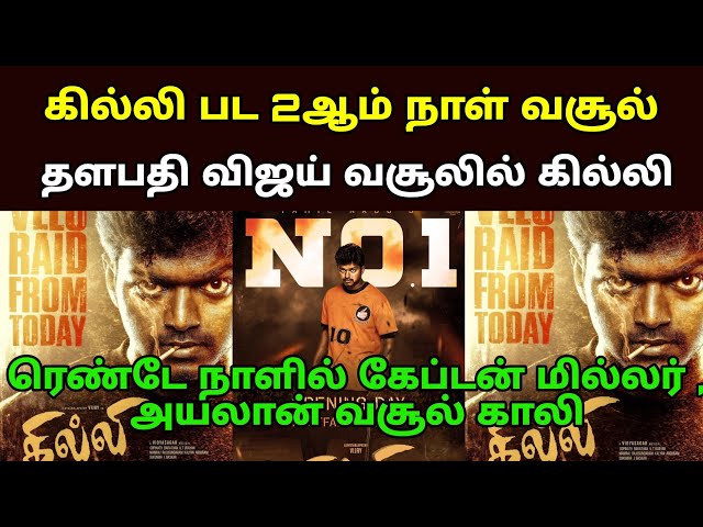 Ghilli Re Release 2nd Day Box Office Collection - Second Day Gilli | Ghilli Day 2