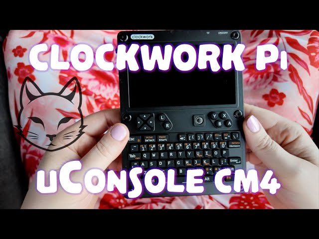 A Closer Look at the Clockwork Pi uConsole CM4 Cyberdeck