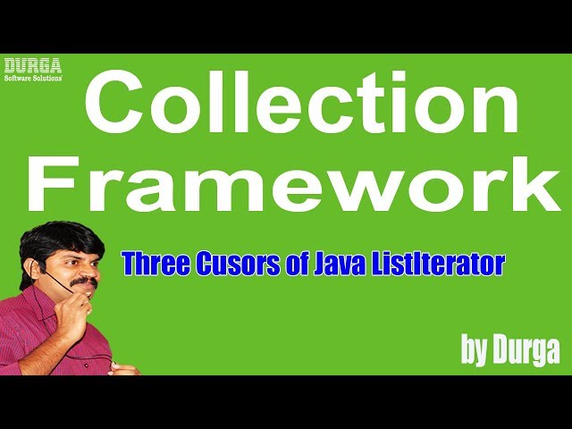 Three Cusors of Java ListIterator (Collection Framework )