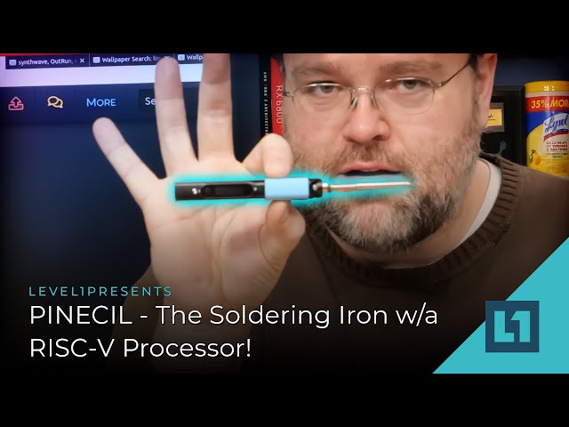 PINECIL - Soldering Iron w/a RISC-V Processor!