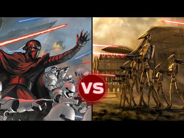 The First Order vs. the Separatists (CIS) in All Out War | Star Wars: Galactic Versus