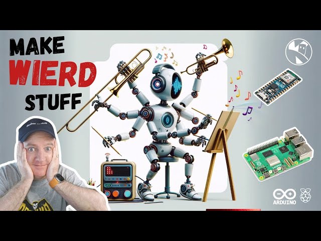 From Concept to Creation: Building Electric Orchestras & Robots with Arduino & Raspberry Pi!