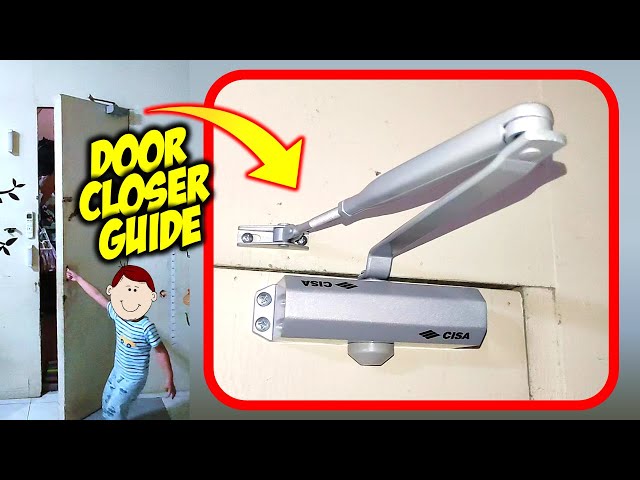 Automatic Door Closer: How to Install & Set Properly
