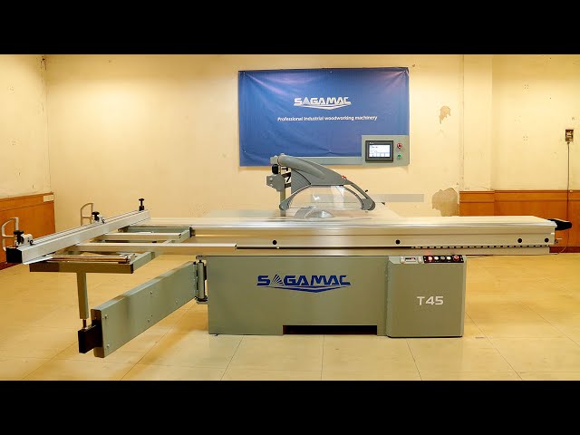 SAGA T45 CNC sliding table saw