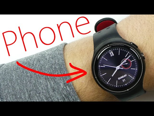 This Smart Watch is a Full Android Phone!