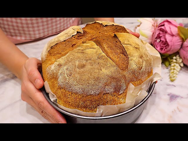This bread is made in an old German village. 6 top bread recipes. My grandma showed me