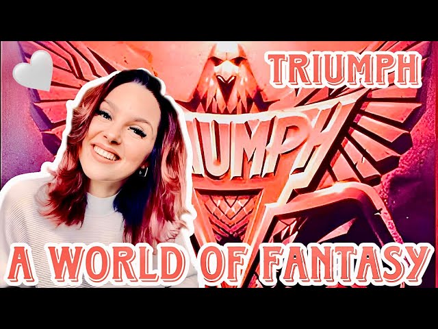 Triumph - A World of Fantasy (Live at Us Festival, 1983) [REACTION VIDEO] | Rebeka Luize Budlevska
